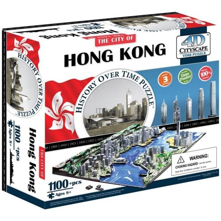 Пазл 4D Citysсape Гонконг Китай