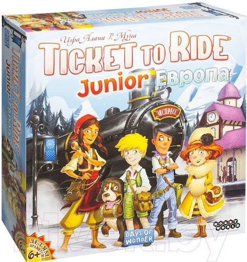 Hobby World Ticket to Ride Junior: Европа