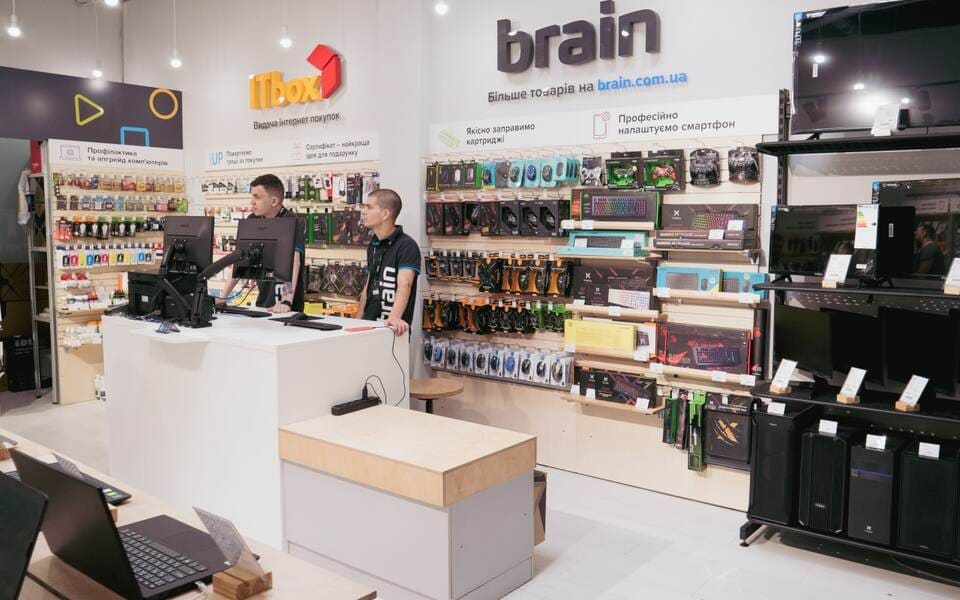 Новый магазин Brain в Броварах