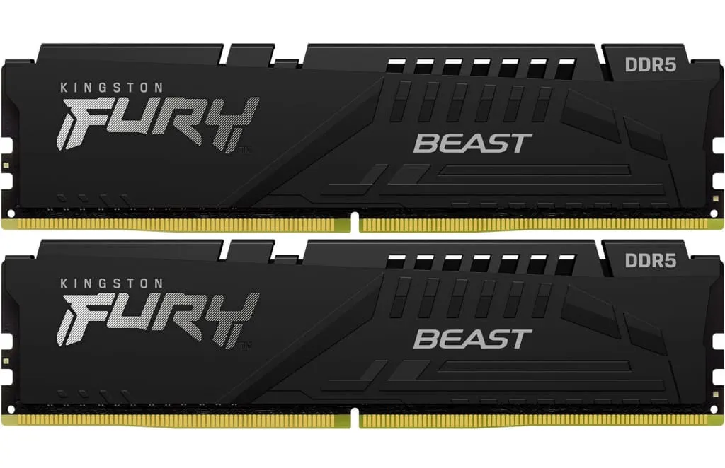 DDR5 32GB (2X16GB) 5600 MHZ BEAST BLACK KINGSTON FURY