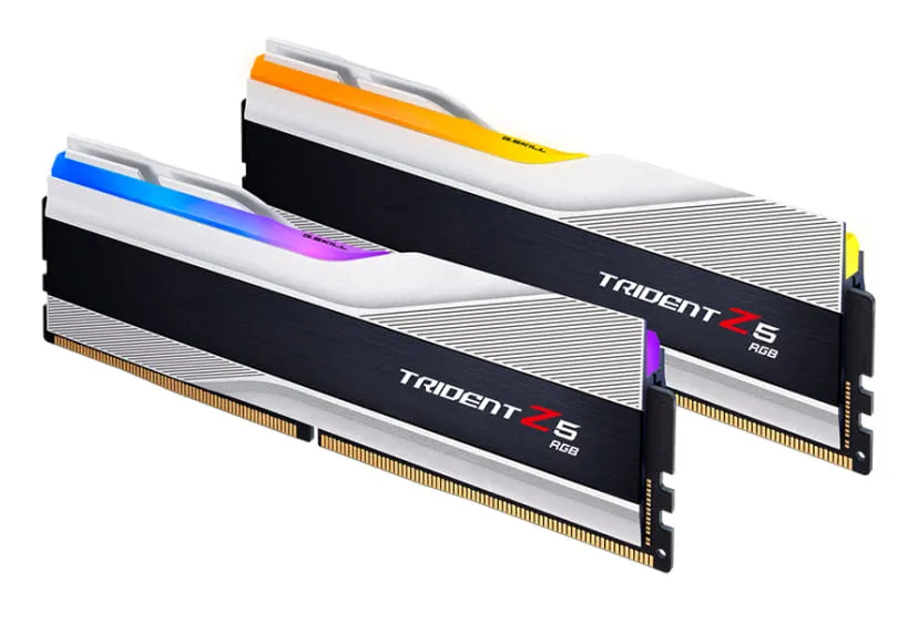 DDR5 32GB (2X16GB) 6000 MHZ TRIDENT Z5 RGB SILVER G.SKILL