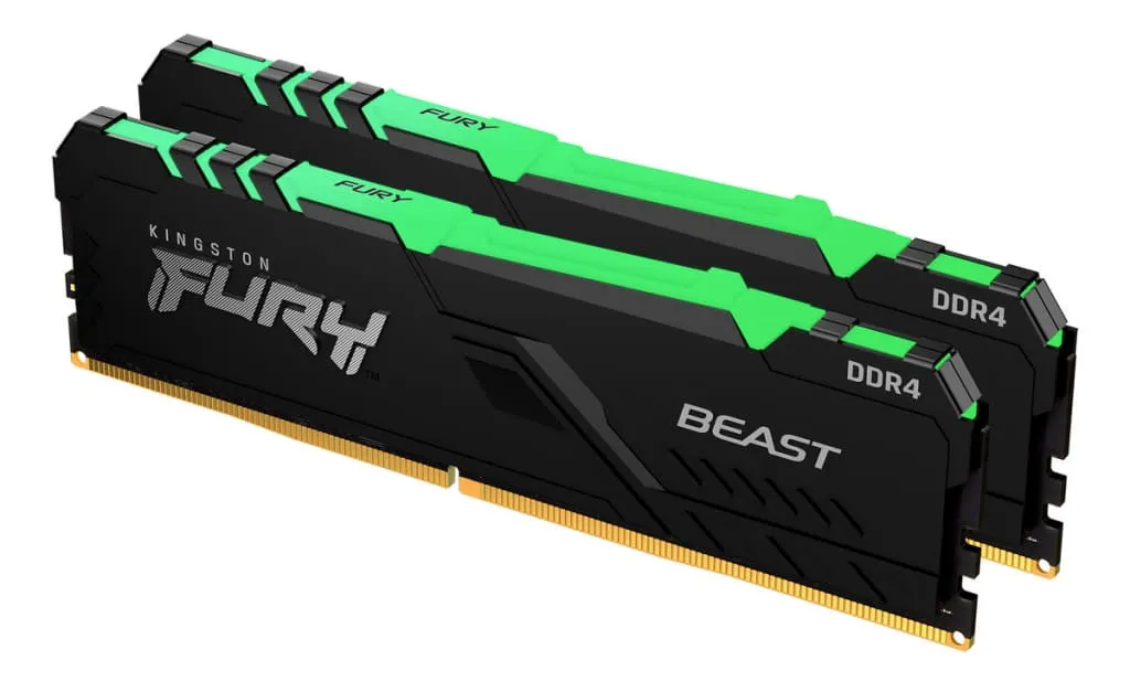 DDR4 64GB (2X32GB) 3600 MHZ FURY BEAST RGB KINGSTON FURY