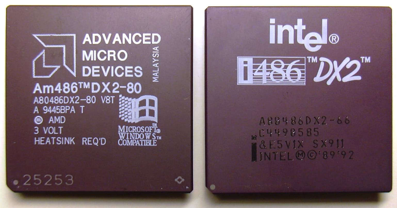 Процессоры AMD та Intel