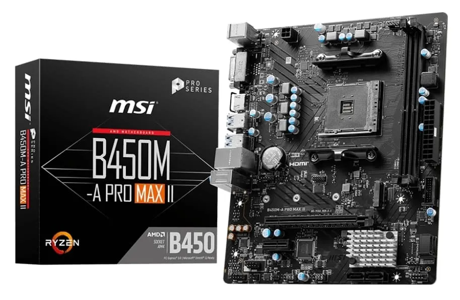 MSI B450M-A PRO MAX