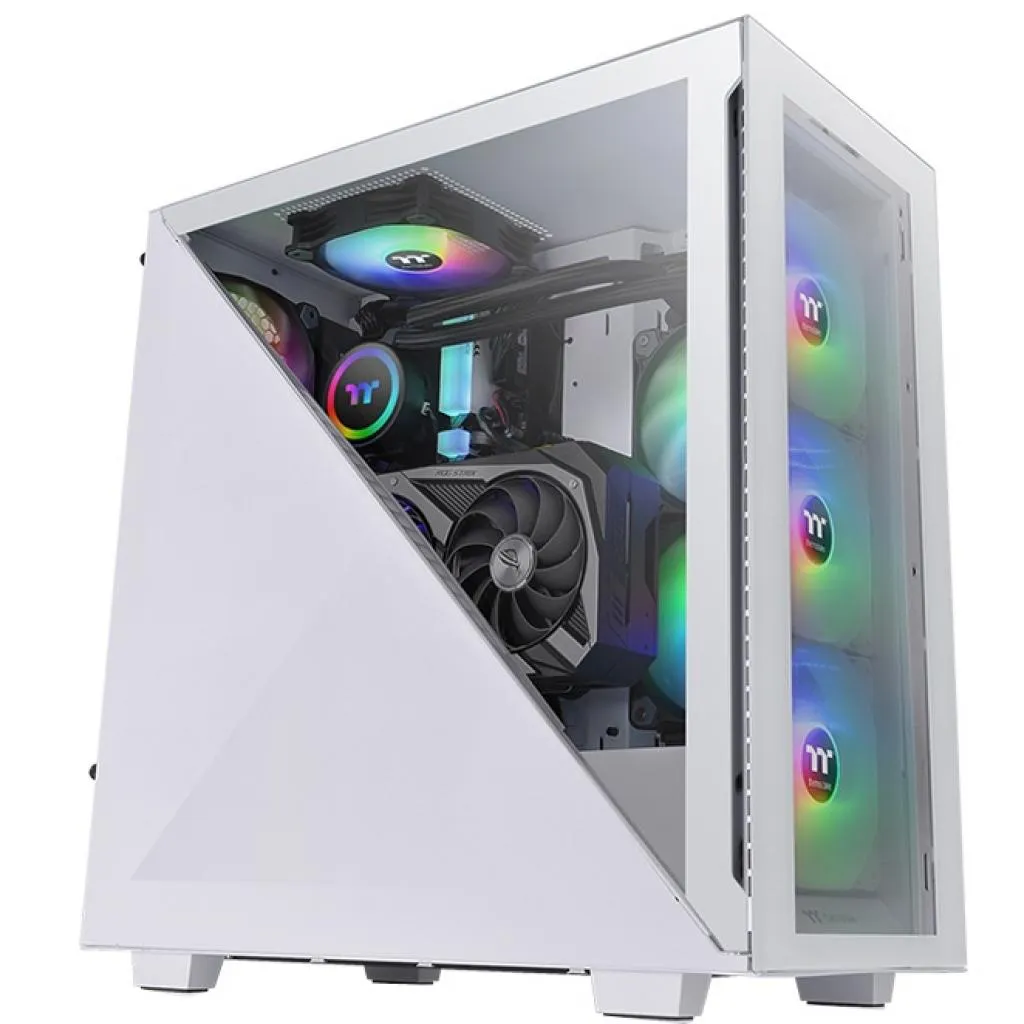 THERMALTAKE DIVIDER 300 WHITE WINDOW RGB