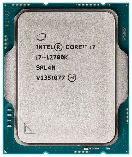 INTEL Core i7 12700K