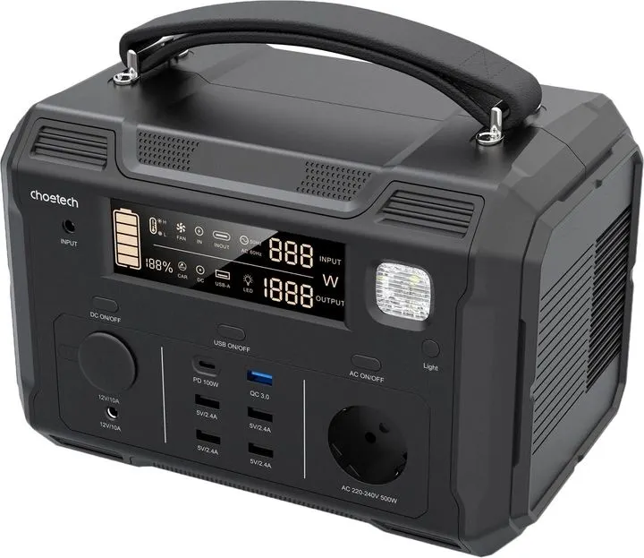 Choetech BS004-EU-BK, 500W