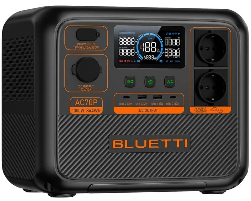 BLUETTI AC70P 1000W (AC70P)