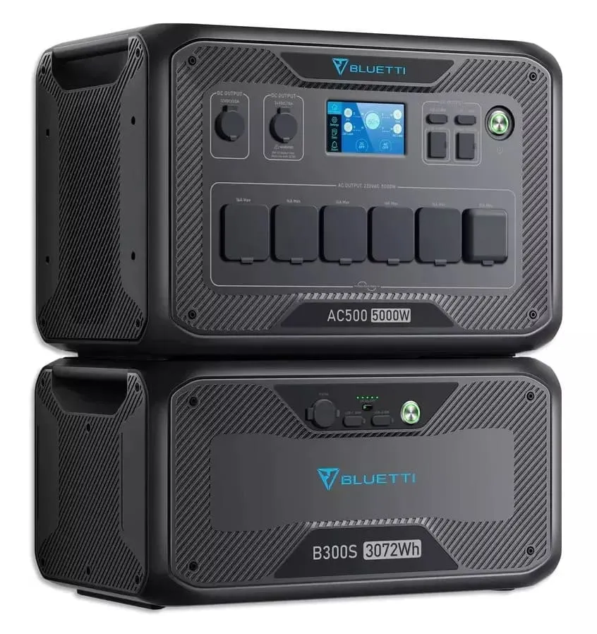 BLUETTI AC500 5000W + акумуляторний модуль B300S (AC500+B300s)