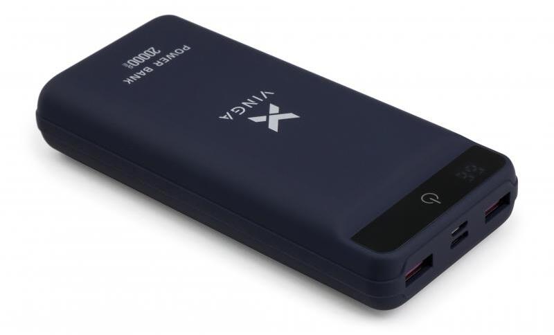 Vinga 20000 mAh QC3.0 Display soft touch