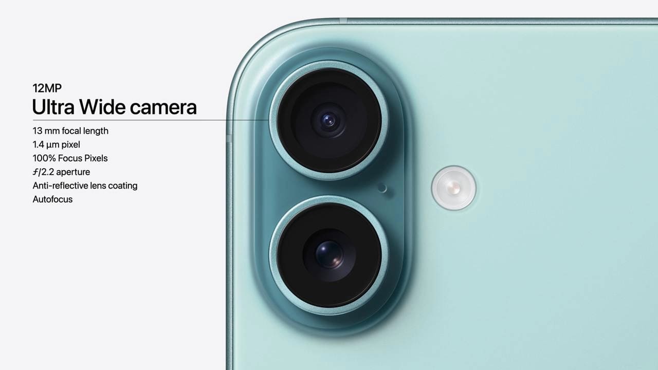 iPhone 16 Cameras 