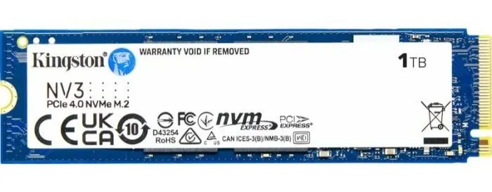 SSD M.2 2280 1TB Kingston NV3 (SNV3S/1000G)