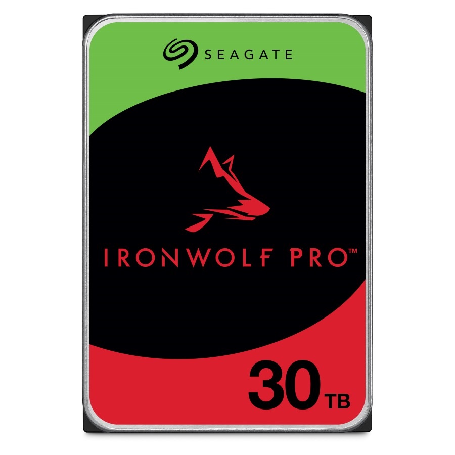Seagate IronWolf Pro 30 ТБ (ST30000NT011) - фото спереди