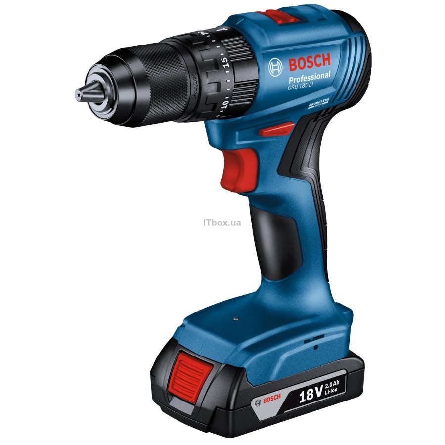 Bosch GSB 185-LI, 2х2.0 Ah (0.601.9K3.100)