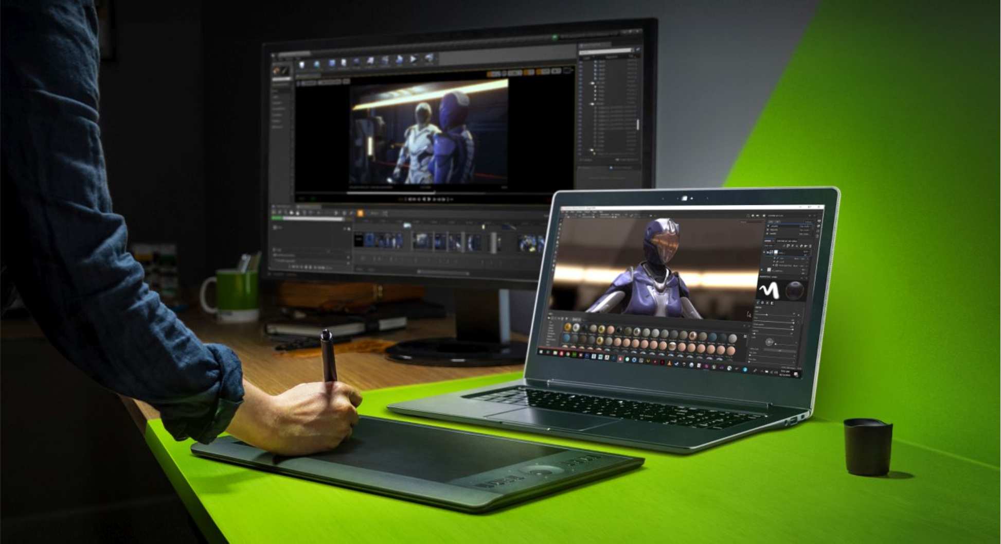 Применение NVIDIA Studio для дизайна и иллюстраций