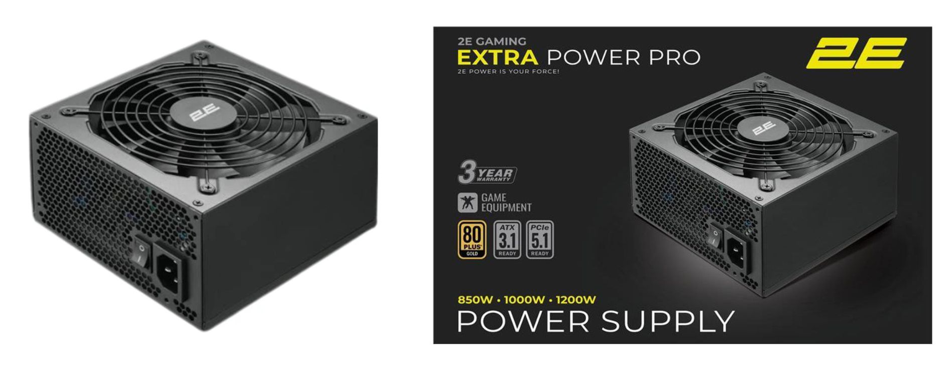 Блок питания 2E 1000W Extra Power Pro (2E-EP1000GMII-140)