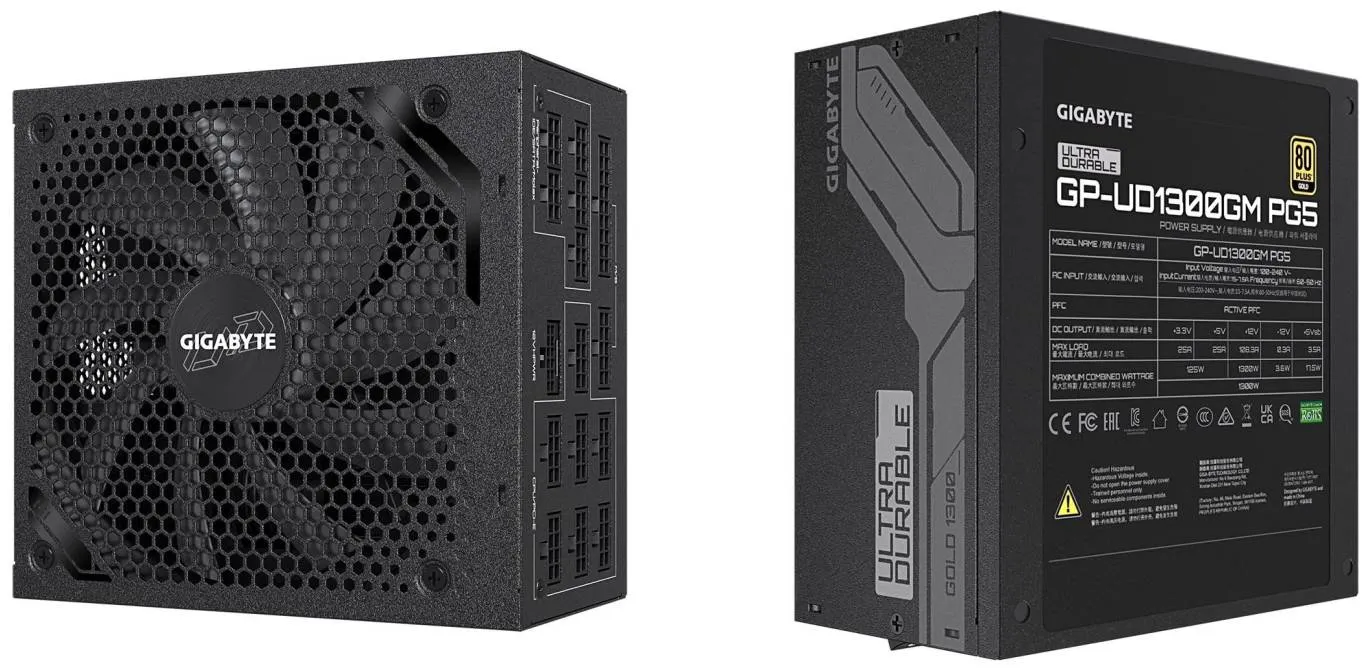Блок живлення GIGABYTE 1300W (UD1300GM PG5)