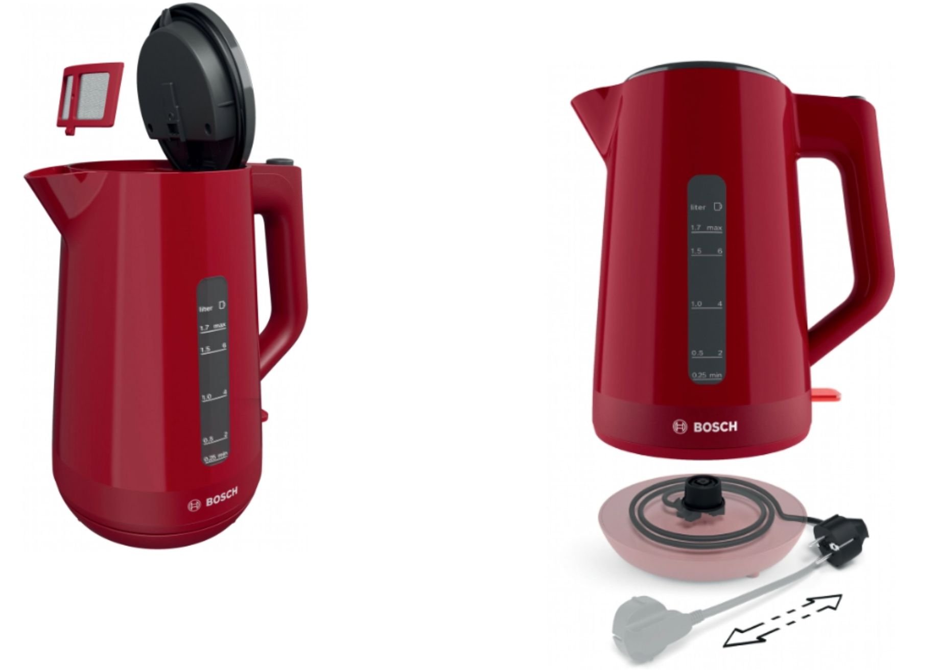 Електрочайник Bosch TWK1M124