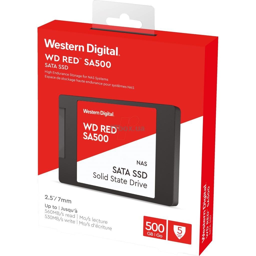 WD RED SA 500 NAS 2,5" 512 GB