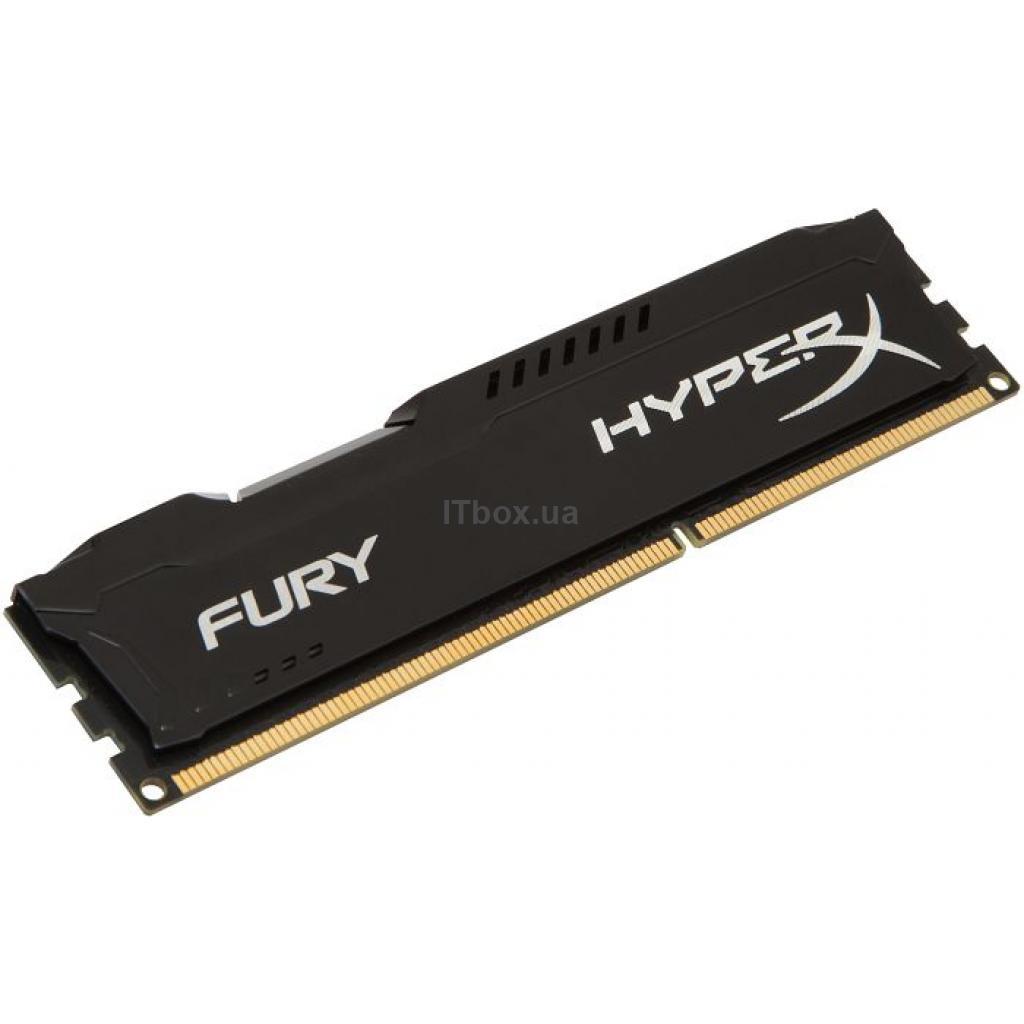 Оперативна пам’ять для ПК DDR3 4GB 1866 MHz LoFury Black HyperX (Kingston Fury) (HX318LC11FB/4)