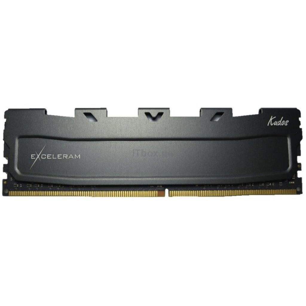 Оперативна пам’ять для ПК DDR4 8GB 2400 MHz Black Kudos eXceleram (EKBLACK4082414A)