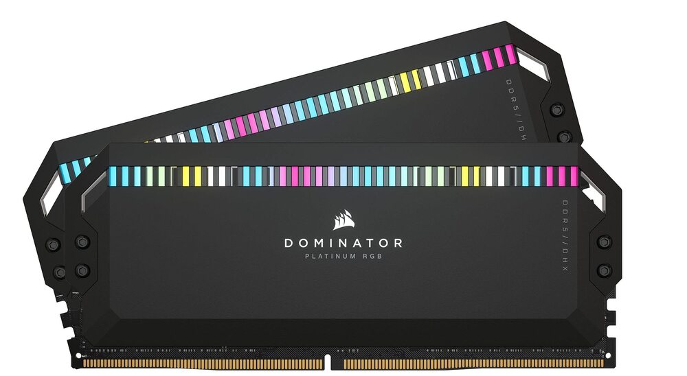 DDR5 32 GB (2X16GB) Corsair Dominator Platinum RGB DDR5-6200