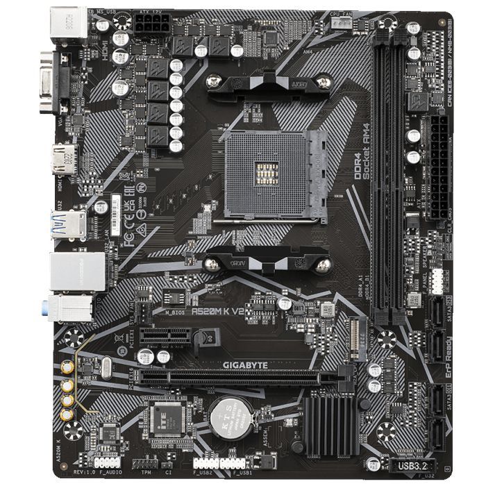 GIGABYTE A520M K V2