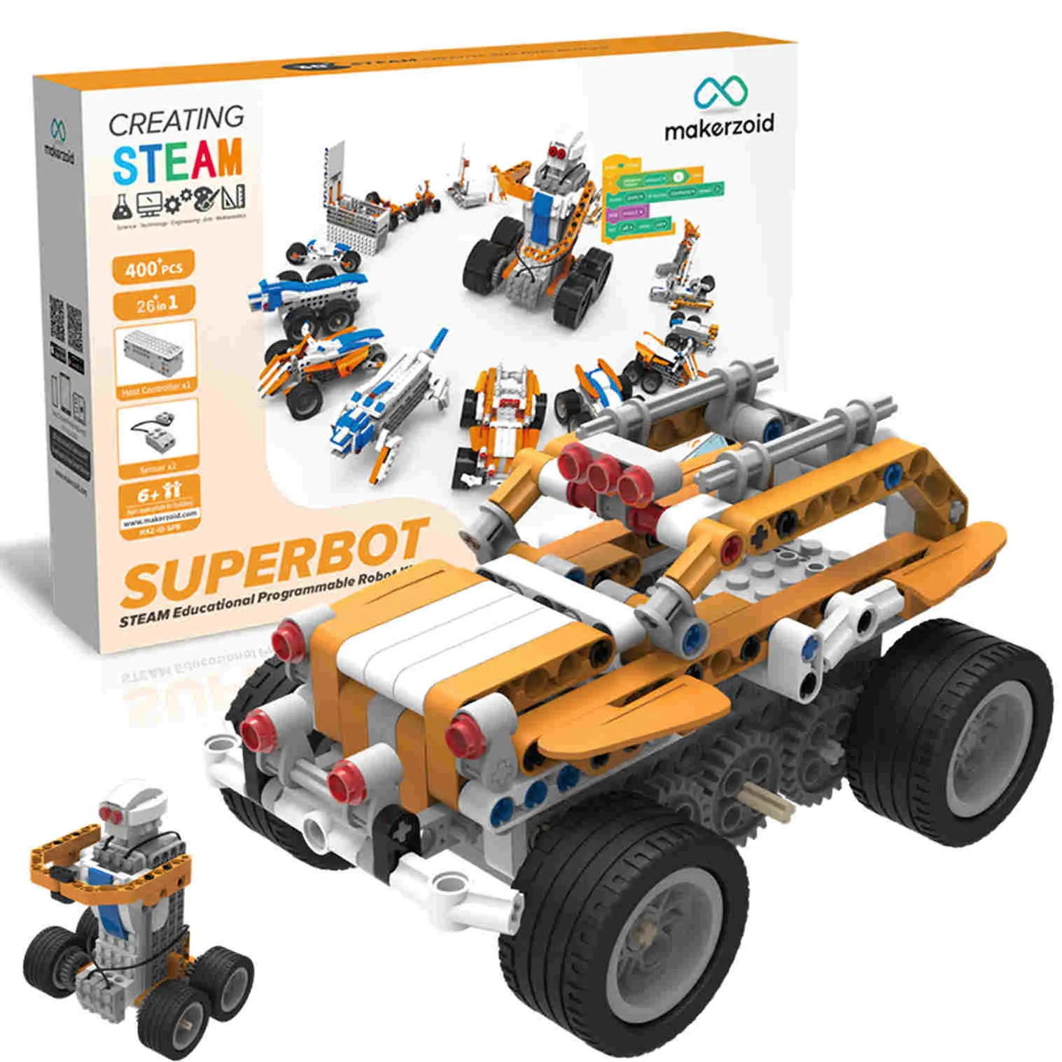 Конструкторы Makerzoid – качественный и менее дорогой аналог линейки LEGO Education 