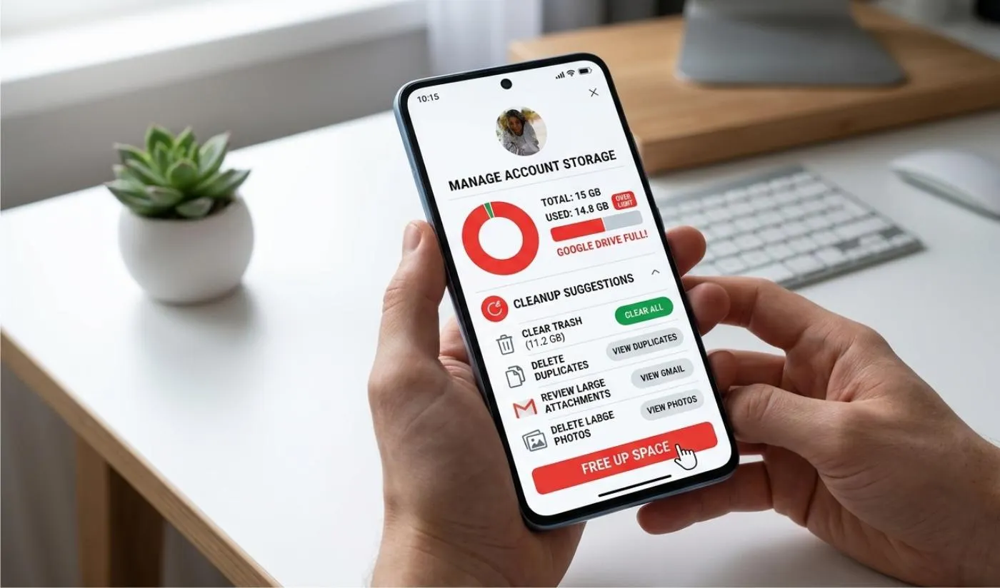 Google Диск заполнен: рассказываем, как почистить Google Диск