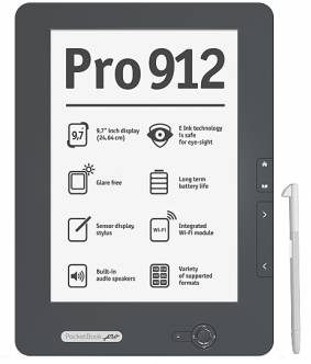 Огляд PocketBook PRO 912 - краще рішення для любителів читати мовою оригіналу