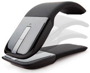 Microsoft ARC Touch WL: мышка из будущего с высокой чувствительностью и сенсорной панелью прокрутки
