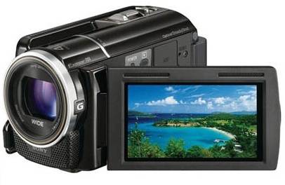 SONY HDR-PJ50E (HDRPJ50EB.CEL): Full HD видеокамера с проектором и жестким диском