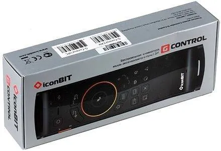 iconBIT G-CONTROL: универсальный пульт ДУ с QWERTY клавиатурой для Smart TV 