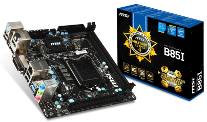 Огляд MSI B85I: будуємо високопродуктивну систему Mini-ITX класу Military Class 4 Огляд MSI B85I: будуємо високопродуктивну систему Mini-ITX класу Military Class 4