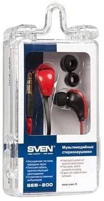 Наушники SVEN SEB-200: «Яркий» звук для меломанов