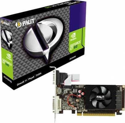 Огляд PALIT GeForce GT610 2048Mb (NEAT6100HD46-1086F): недорога відеокарта для компактних корпусів