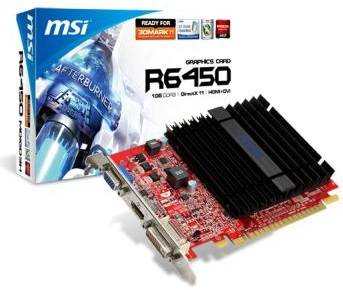 Огляд MSI Radeon HD 6450 1024MB (R6450-MD1GD3H): вибираємо недорогу графіку з пасивним охолодженням Огляд MSI Radeon HD 6450 1024MB (R6450-MD1GD3H): вибираємо недорогу графіку з пасивним охолодженням