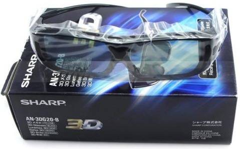  Sharp TV AN3DG20B: 3D-окуляри з можливістю конвертації зображення