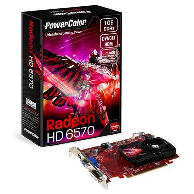Обзор PowerColor Radeon HD 6570 1024MB: качественный геймплей с активным охлаждением