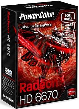 Обзор PowerColor Radeon HD 6670 1024Mb: доступное универсальное решение