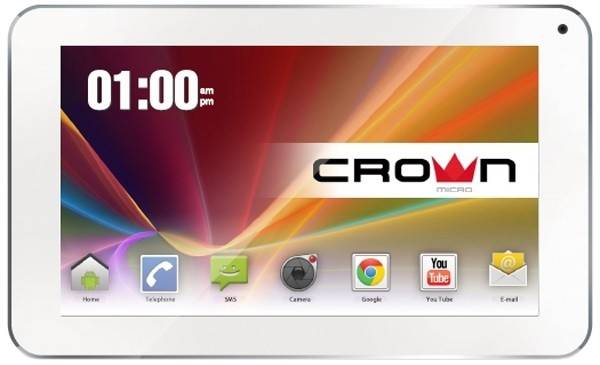 Огляд Crown B733: найдоступніші 7"