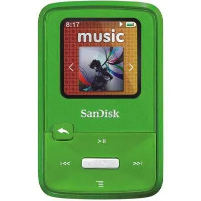 SanDisk Sansa Clip Zip 4GB: компактный плеер-клипса с FM-радио и картридером