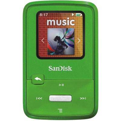 SanDisk Sansa Clip Zip 4GB: компактний плеєр-кліпса з FM-радіо і картрідером