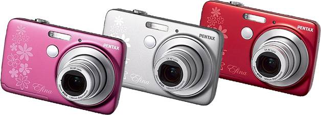 Обзор Pentax Efina: выбираем фотокамеру для девочек