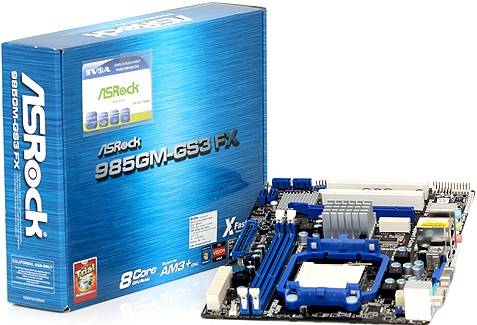 Огляд ASRock 985GM-GS3_FX: недорога системна плата для продуктивної системи на AMD Огляд ASRock 985GM-GS3_FX: недорога системна плата для продуктивної системи на AMD