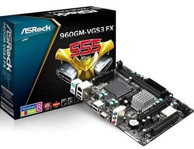 Огляд ASRock 960GM-VGS3 FX: доступна основа для 8-ядерних процесорів AMD з X-Boost