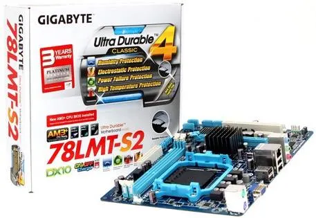 Огляд GIGABYTE GA-78LMT-S2: компактна системна плата з широкими можливостями