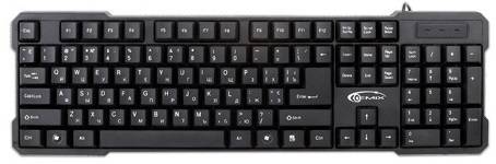 GEMIX KB-160: Вологозахисна клавіатура з українською розкладкою