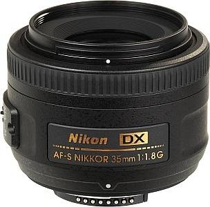 Nikon AF-S DX Nikkor 35mm f/1.8G: качественная оптика для неполнокадровой камеры
