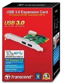 Контролер Transcend TS-PDU3: USB 3.0 - в кожен ПК!